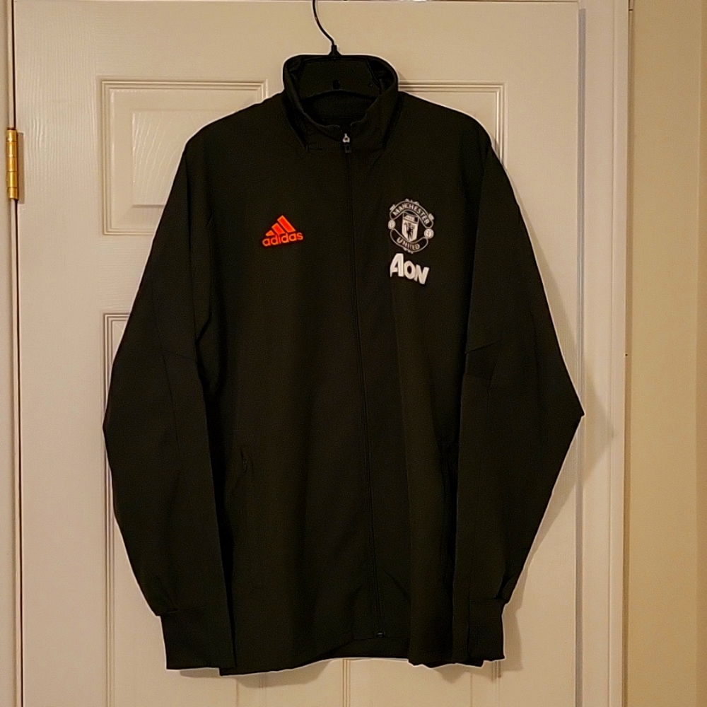 Adidas Manchester United Zip Up Jacket
